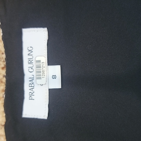 Prabal Gurung Collective Black Floral Jacquard Flare Dress | Rent the Runway - Picture 2 of 7